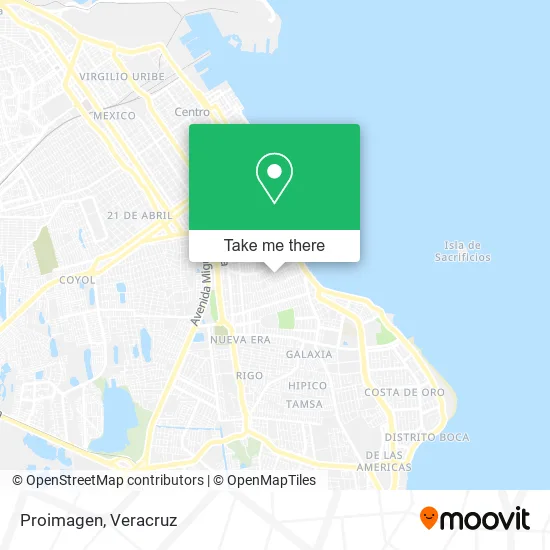 Proimagen map