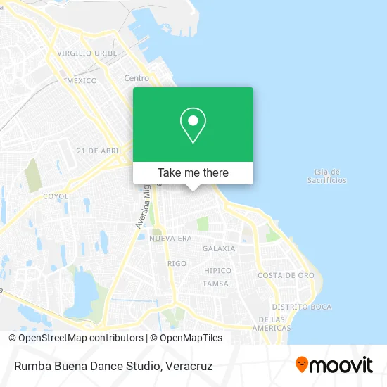 Rumba Buena Dance Studio map