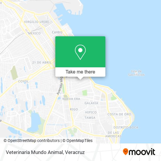 Veterinaria Mundo Animal map