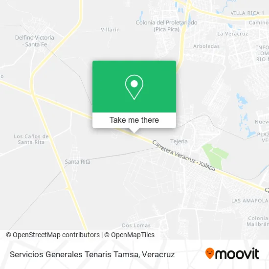 Servicios Generales Tenaris Tamsa map