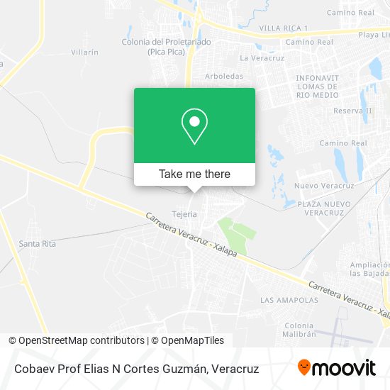 Mapa de Cobaev Prof Elias N Cortes Guzmán