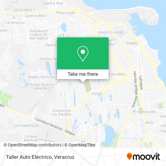 Taller Auto Eléctrico map