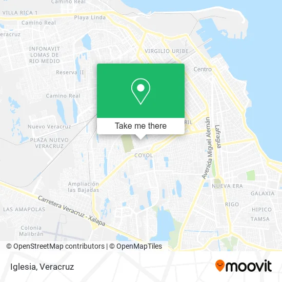 Iglesia map