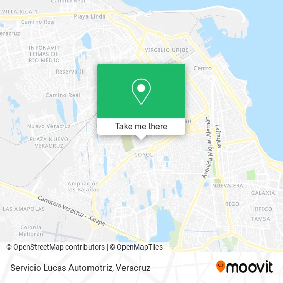 Servicio Lucas Automotriz map