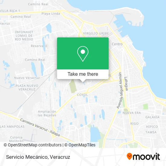 Mapa de Servicio Mecánico