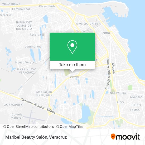 Maribel Beauty Salón map