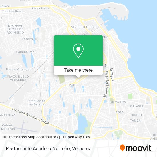 Restaurante Asadero Norteño map