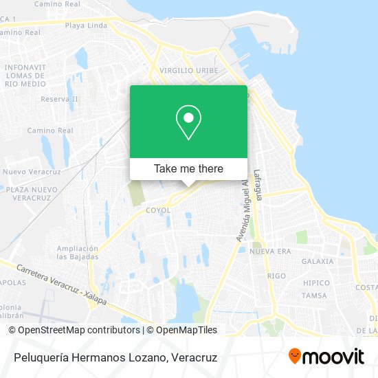 Peluquería Hermanos Lozano map