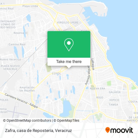 Zafra, casa de Repostería map