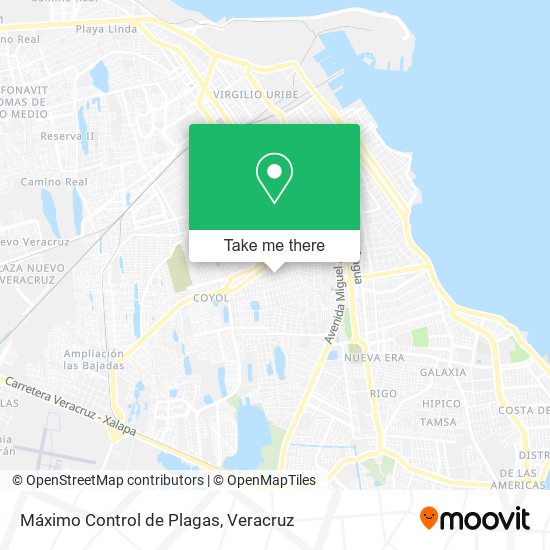 Mapa de Máximo Control de Plagas