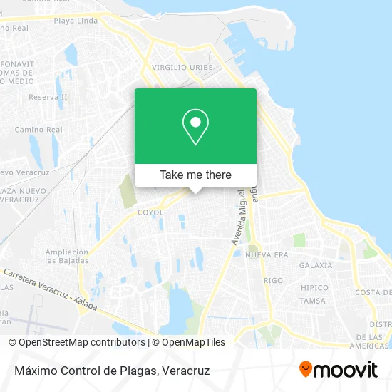 Mapa de Máximo Control de Plagas