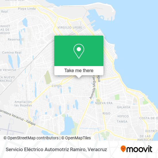 Servicio Eléctrico Automotriz Ramiro map