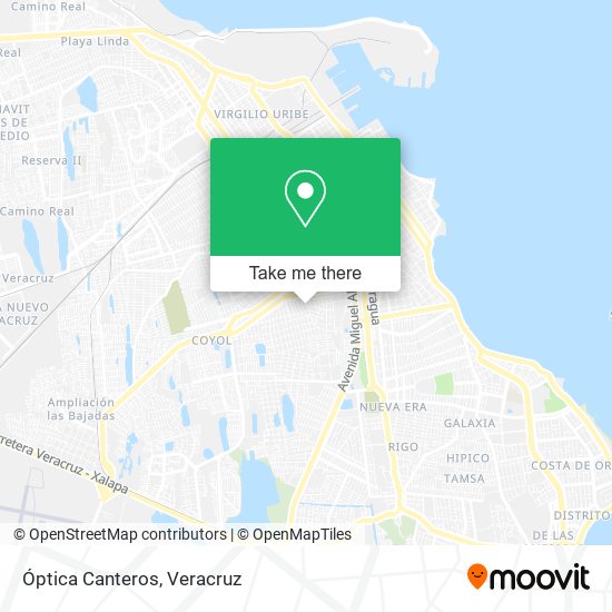 Mapa de Óptica Canteros