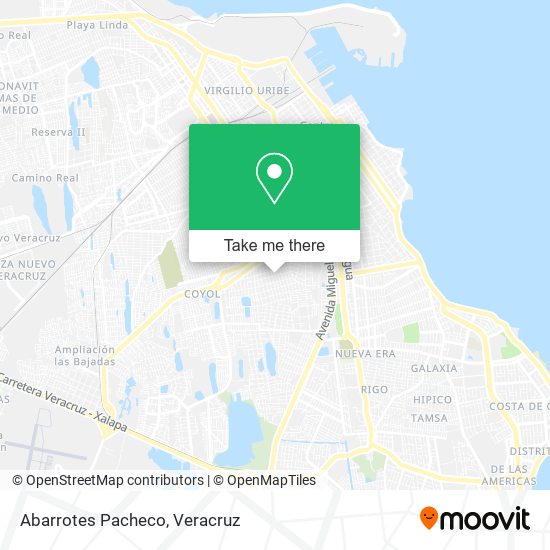Mapa de Abarrotes Pacheco