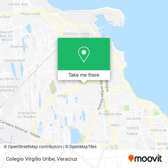 Colegio Virgilio Uribe map
