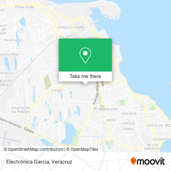 Mapa de Electrónica Garcia