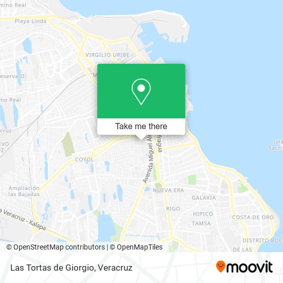 Las Tortas de Giorgio map