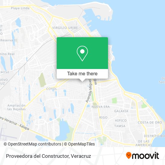 Proveedora del Constructor map