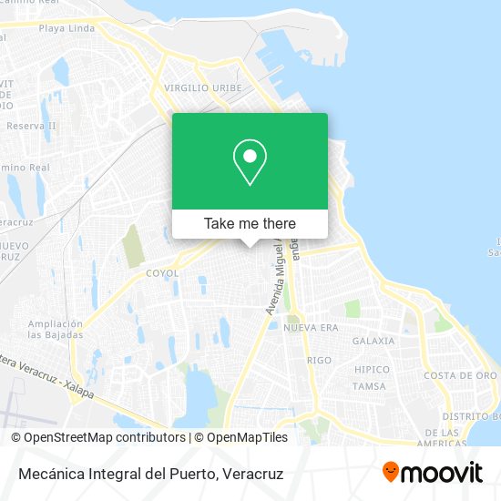 Mecánica Integral del Puerto map