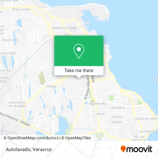 Autolavado map