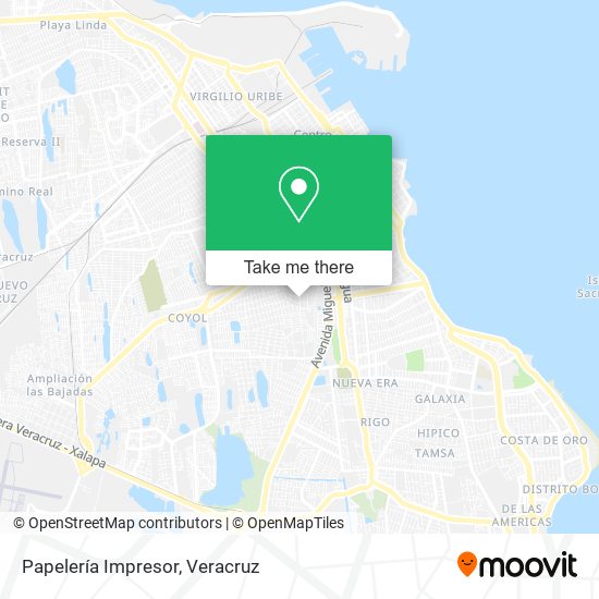 Papelería Impresor map