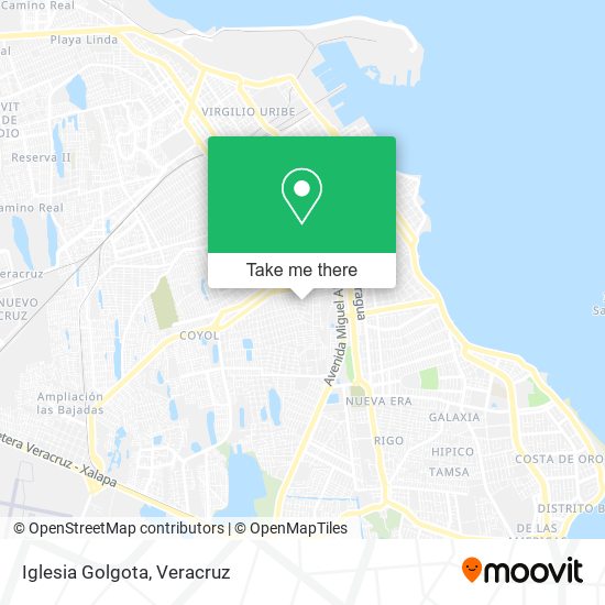 Mapa de Iglesia Golgota