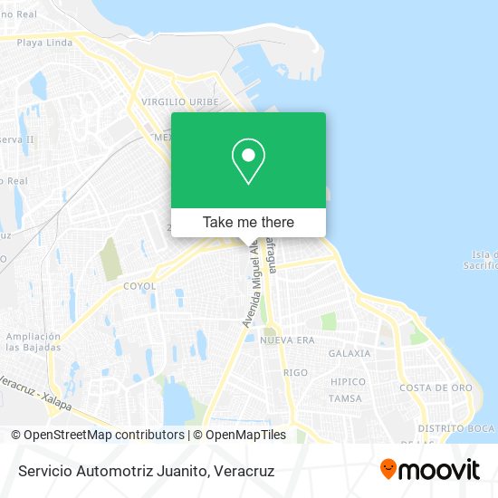 Servicio Automotriz Juanito map