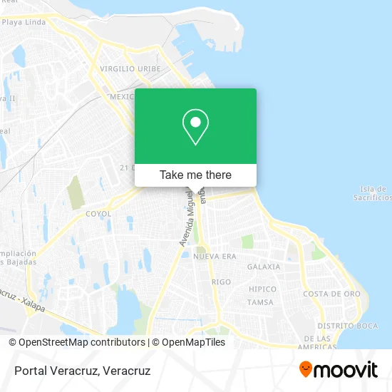 Portal Veracruz map
