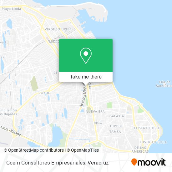 Mapa de Ccem Consultores Empresariales