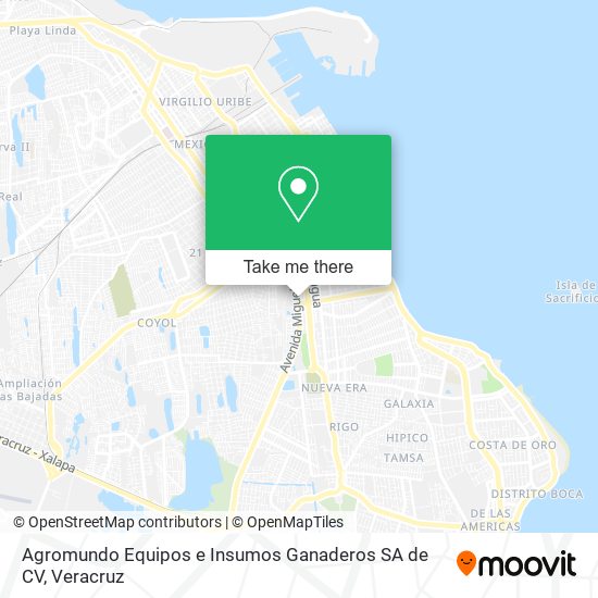 Agromundo Equipos e Insumos Ganaderos SA de CV map