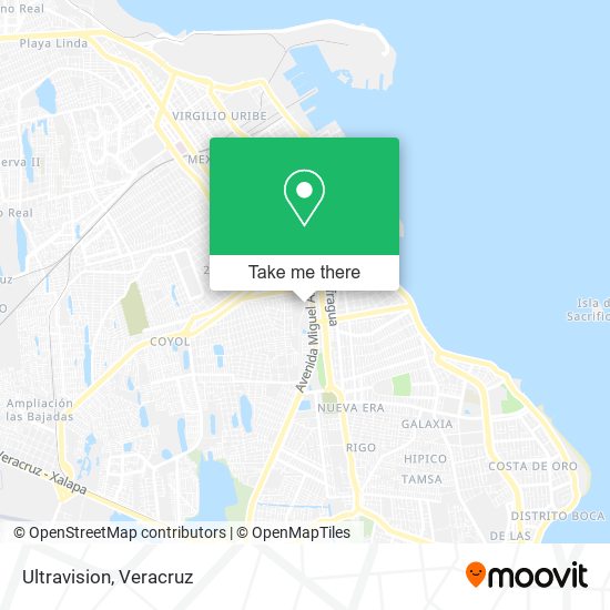 Mapa de Ultravision