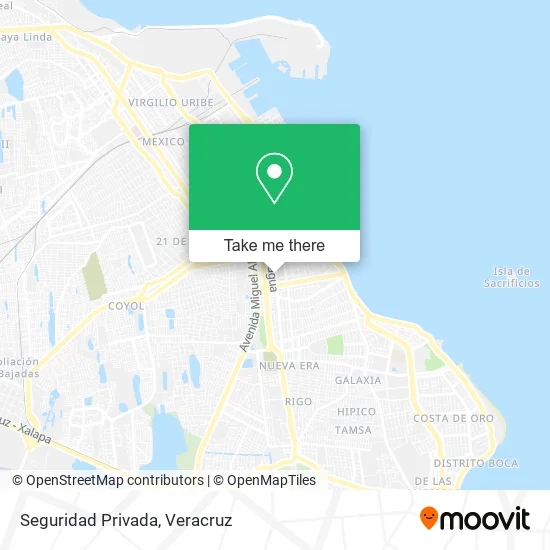 Seguridad Privada map