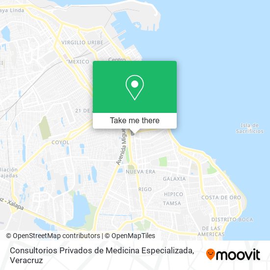 Consultorios Privados de Medicina Especializada map