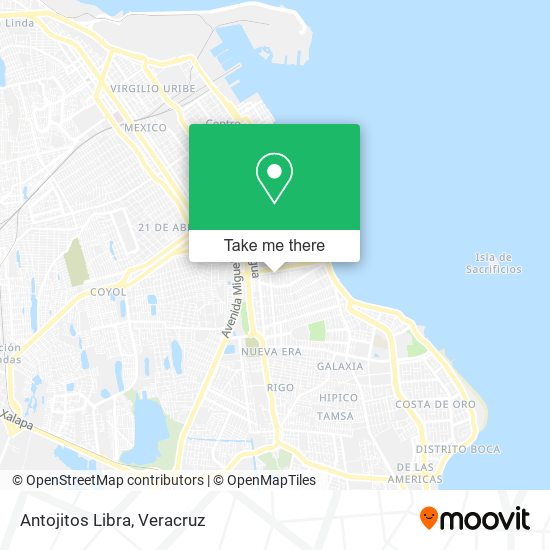 Mapa de Antojitos Libra