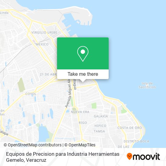 Mapa de Equipos de Precision para Industria Herramientas Gemelo