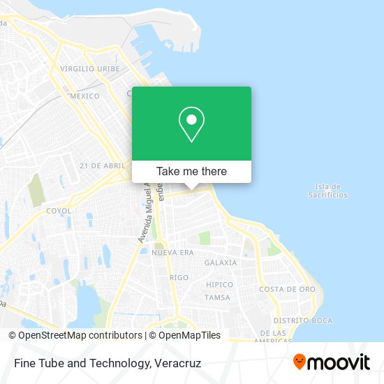 Mapa de Fine Tube and Technology