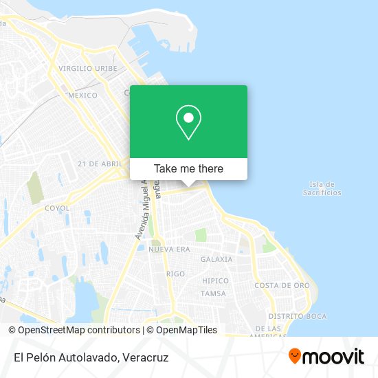 El Pelón Autolavado map