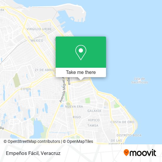 Empeños Fácil map