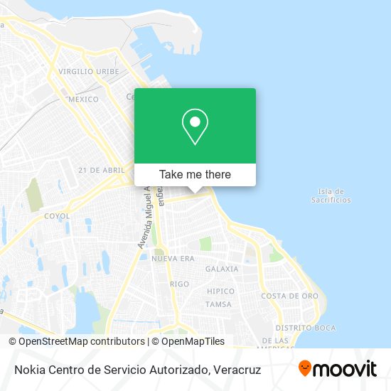 Nokia Centro de Servicio Autorizado map