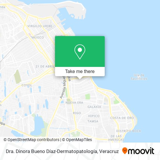 Dra. Dinora Bueno Díaz-Dermatopatología map