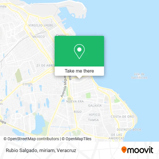 Rubio Salgado, miriam map