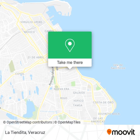 Mapa de La Tiendita