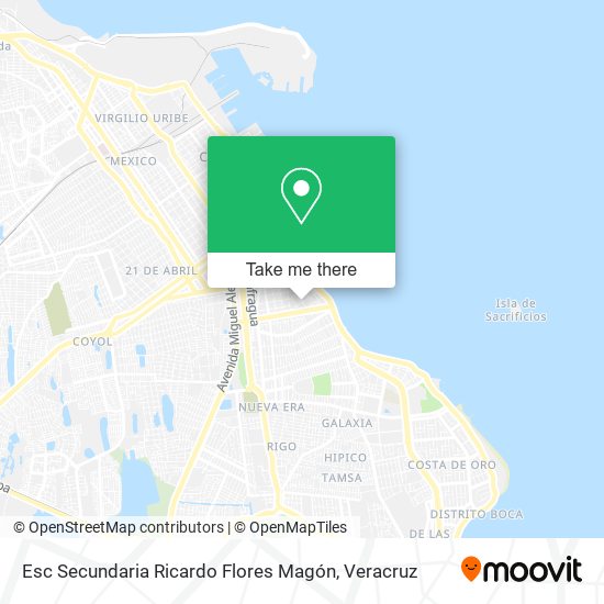 Esc Secundaria Ricardo Flores Magón map