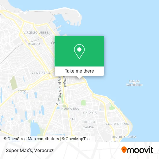 Súper Max's map