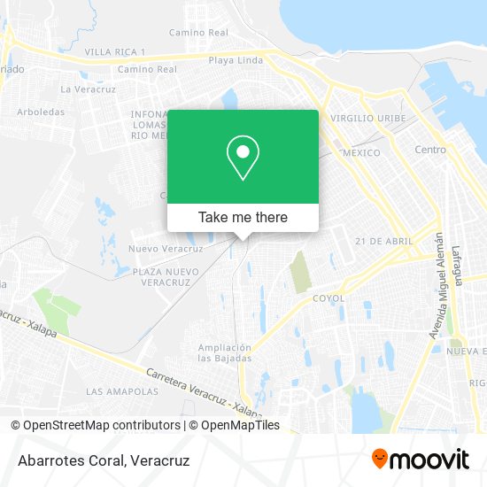 Mapa de Abarrotes Coral