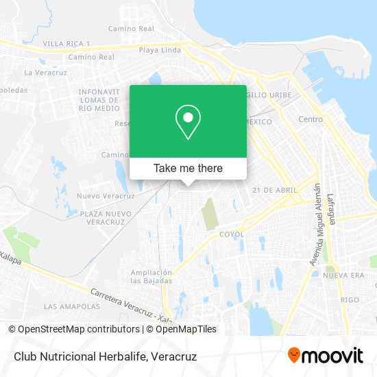 Club Nutricional Herbalife map
