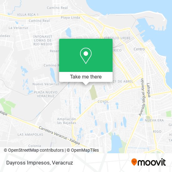 Mapa de Dayross Impresos