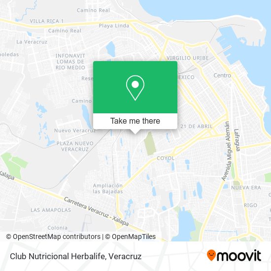 Club Nutricional Herbalife map