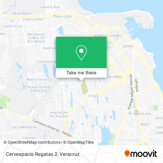 Cervespacio Regatas 2 map