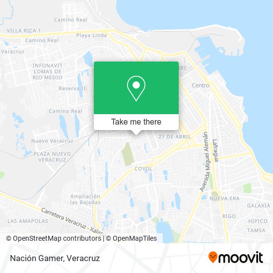 Mapa de Nación Gamer